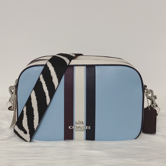 New💃Coach Jes Crossbody In Colorblock With Stripe